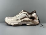 Balenciaga Triple S 2 Thick Sole Low-top Dad Shoes White and Brown Sports Shoes